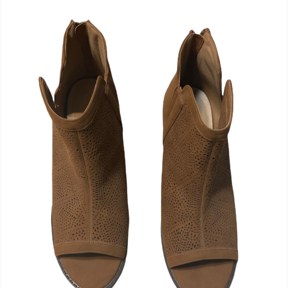 Cato Open Toe Booties - Picture 2 of 7
